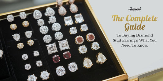 The Complete Guide to Buying Diamond Stud Earrings: What You Need to Know - shemesh_diamonds