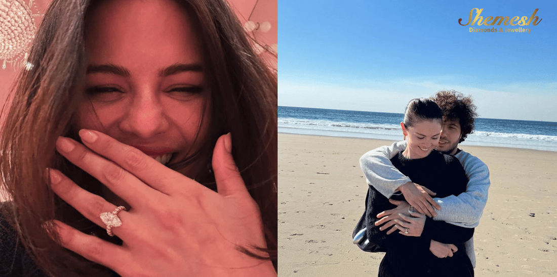 All the Details on Selena Gomez's Marquise Diamond Engagement Ring (and Why It Looked Almost Entirely Different!) - shemesh diamonds