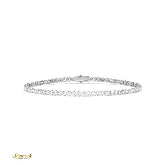 18K Gold Diamond Tennis Bracelet - shemesh_diamonds