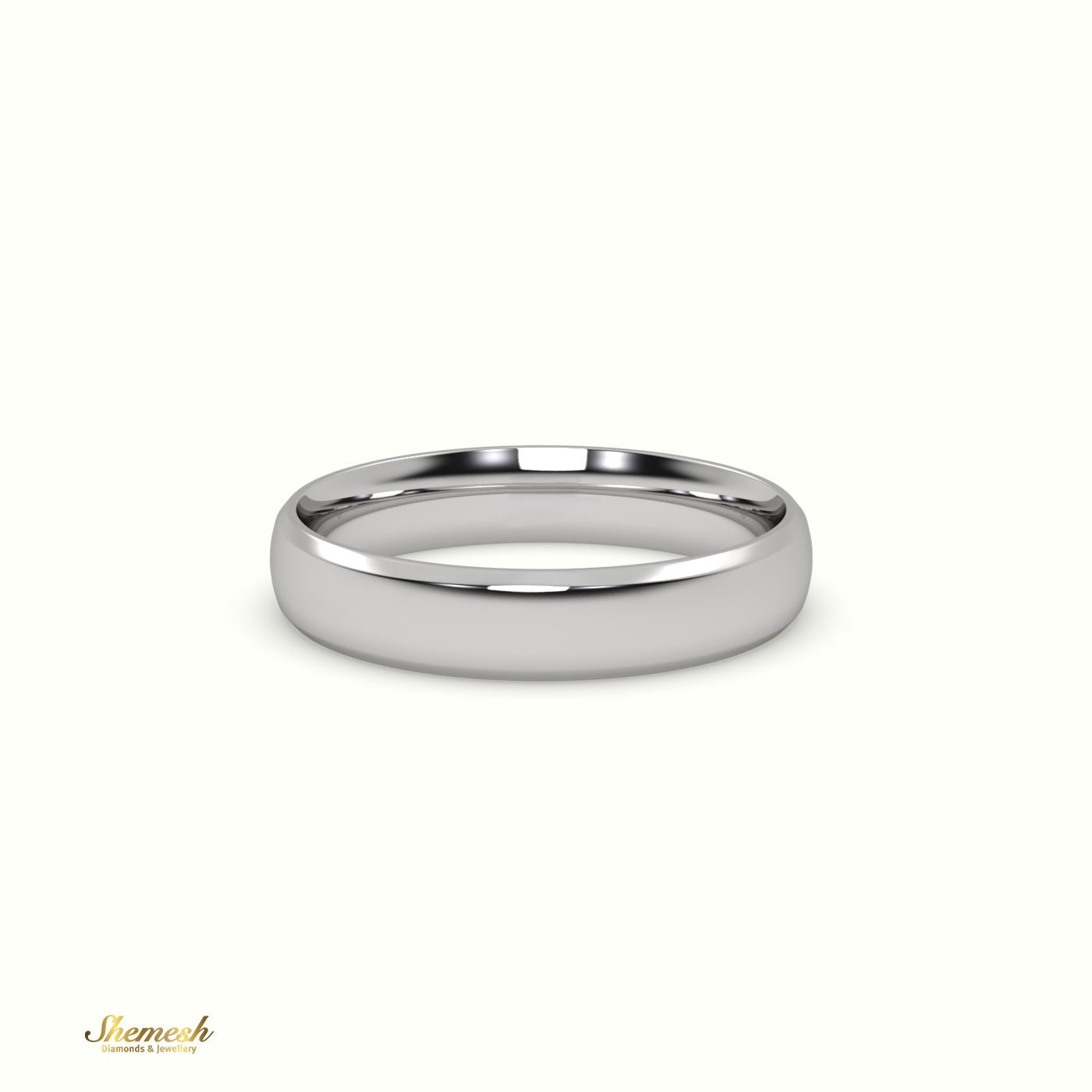 Modern Court Wedding Band for Women - shemesh_diamonds