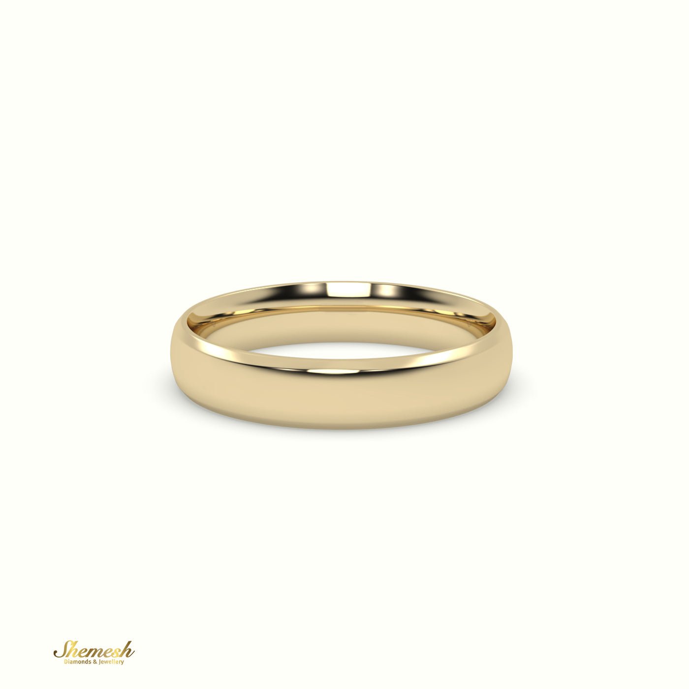 Modern Court Wedding Band for Women - shemesh_diamonds