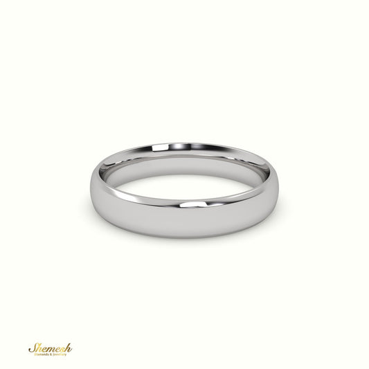 Modern Court Wedding Band for Women - shemesh_diamonds