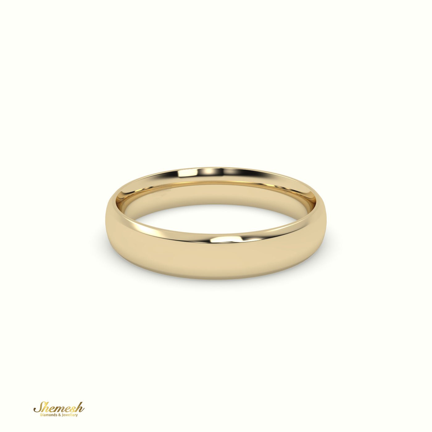 Modern Court Wedding Band for Women - shemesh_diamonds