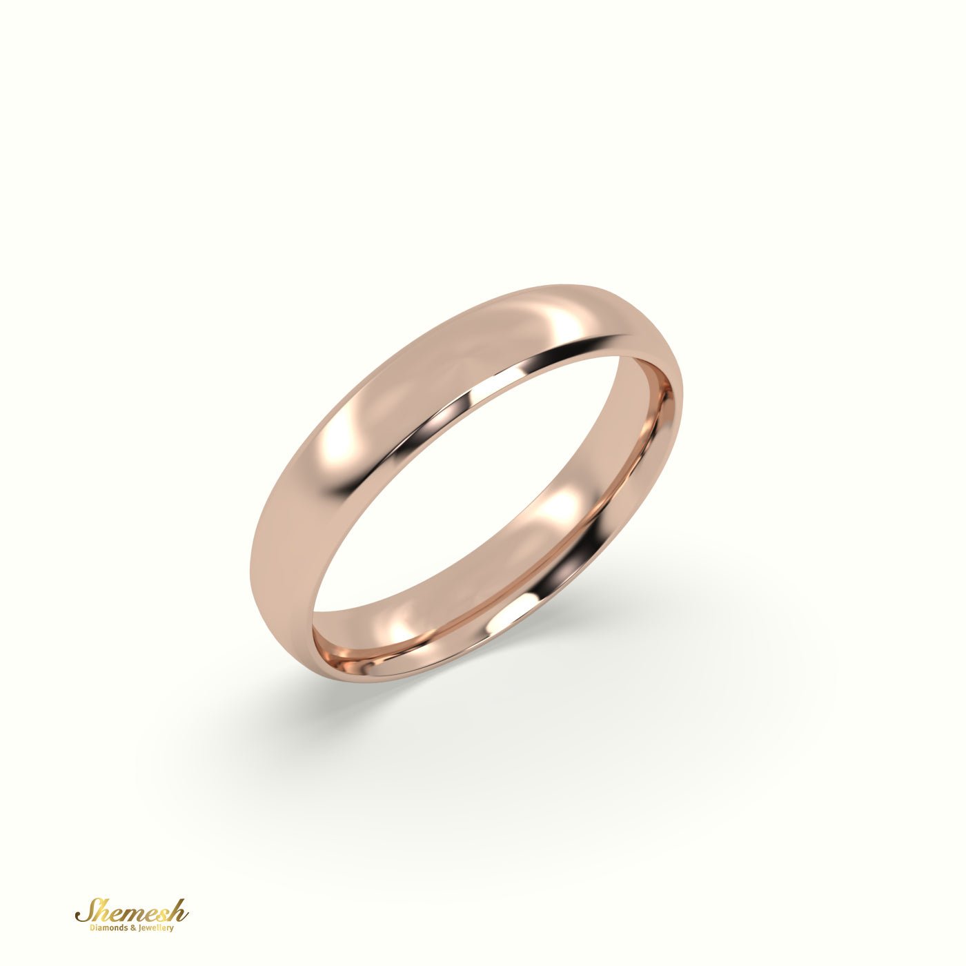 Modern Court Wedding Band for Women - shemesh_diamonds