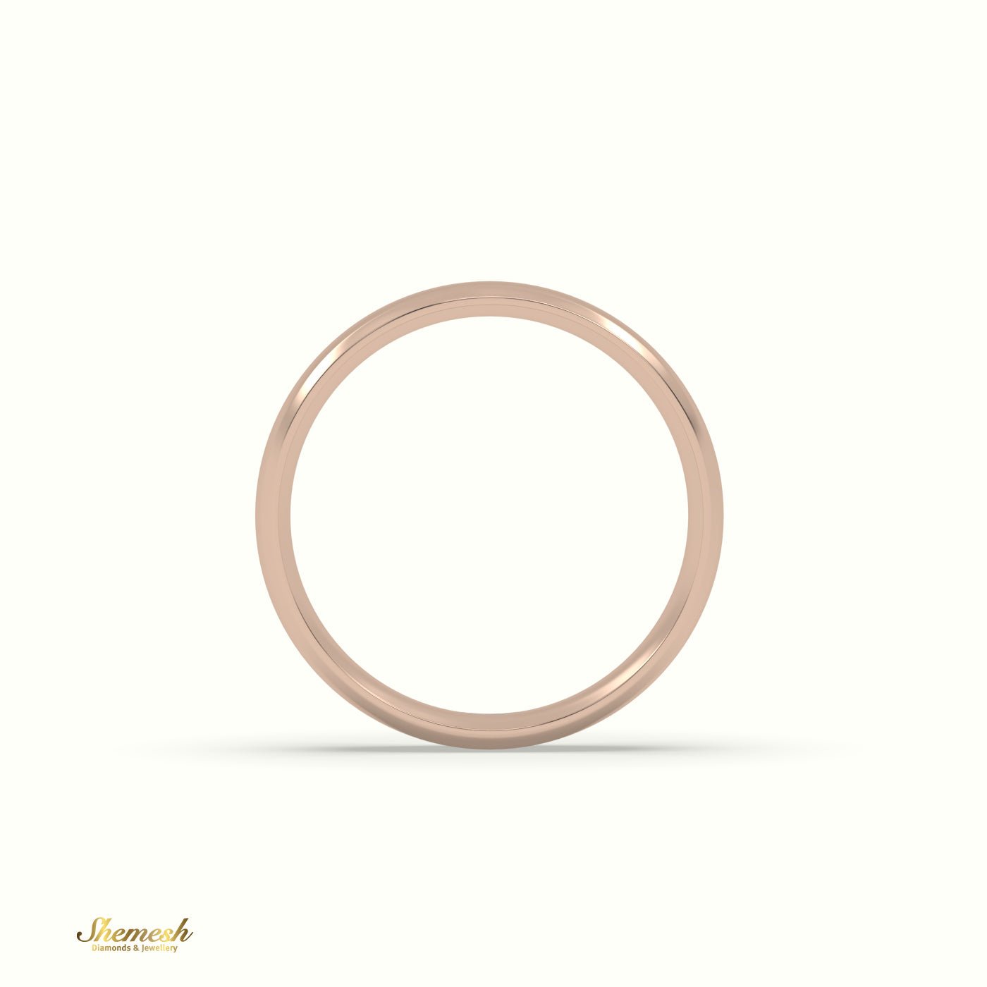 Modern Court Wedding Band for Women - shemesh_diamonds