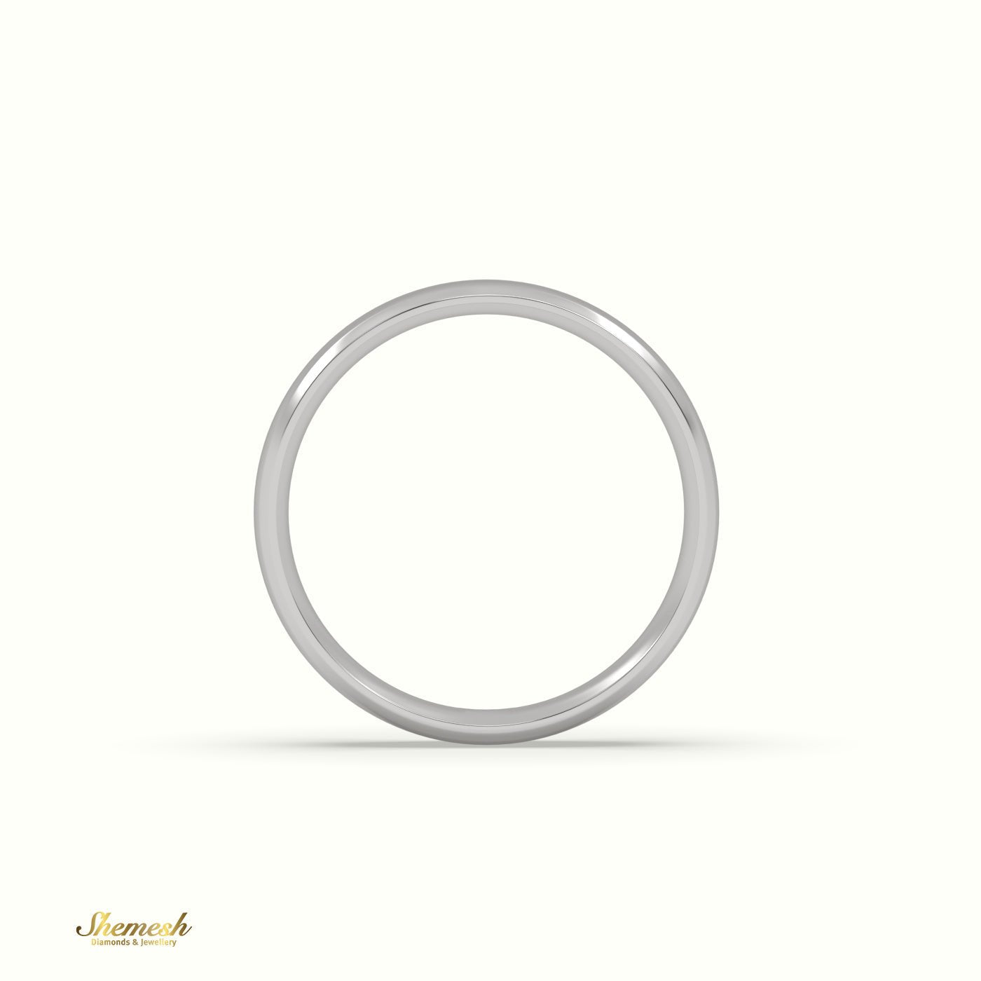 Modern Court Wedding Band for Women - shemesh_diamonds