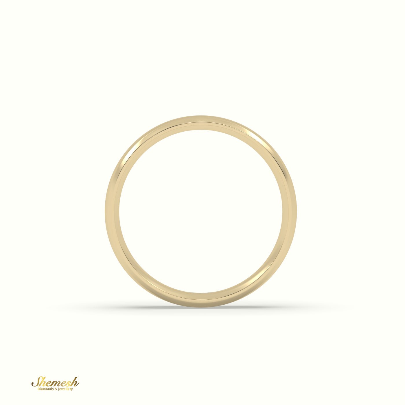 Modern Court Wedding Band for Women - shemesh_diamonds