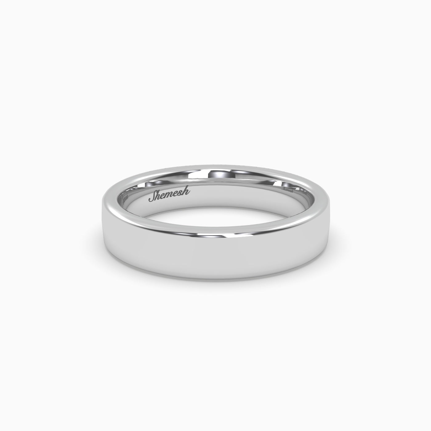 Comfort Fit Classic Wedding Band - shemesh_diamonds