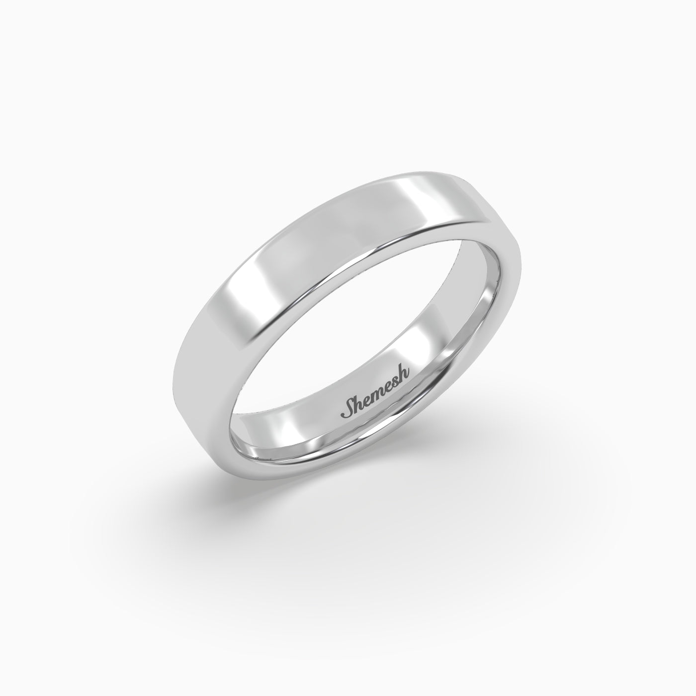 Comfort Fit Classic Wedding Band - shemesh_diamonds