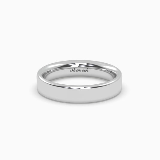 Copy of Comfort fit Classic Wedding band for women - shemesh_diamonds