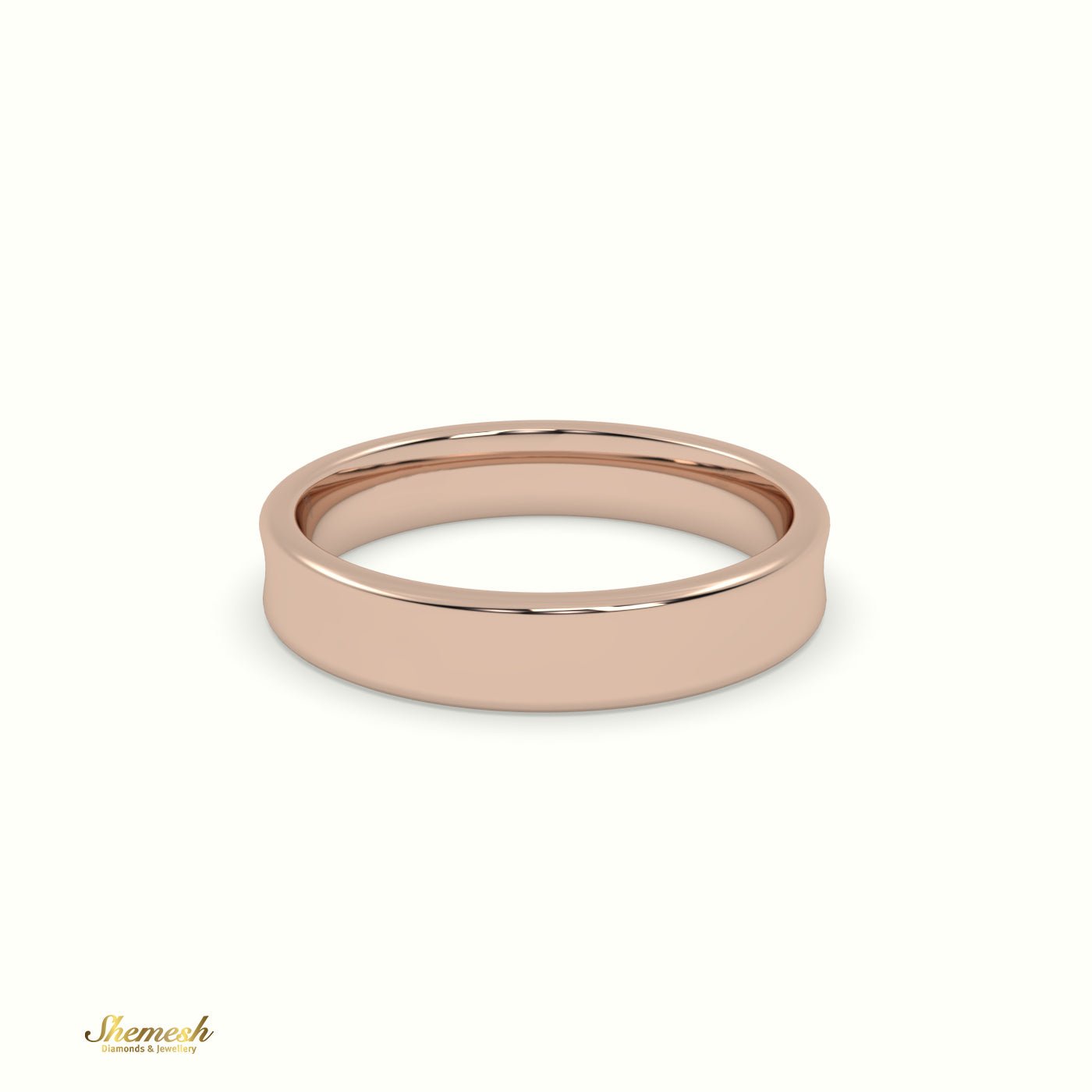 18K Gold Classic Women's Wedding Band - shemesh_diamonds