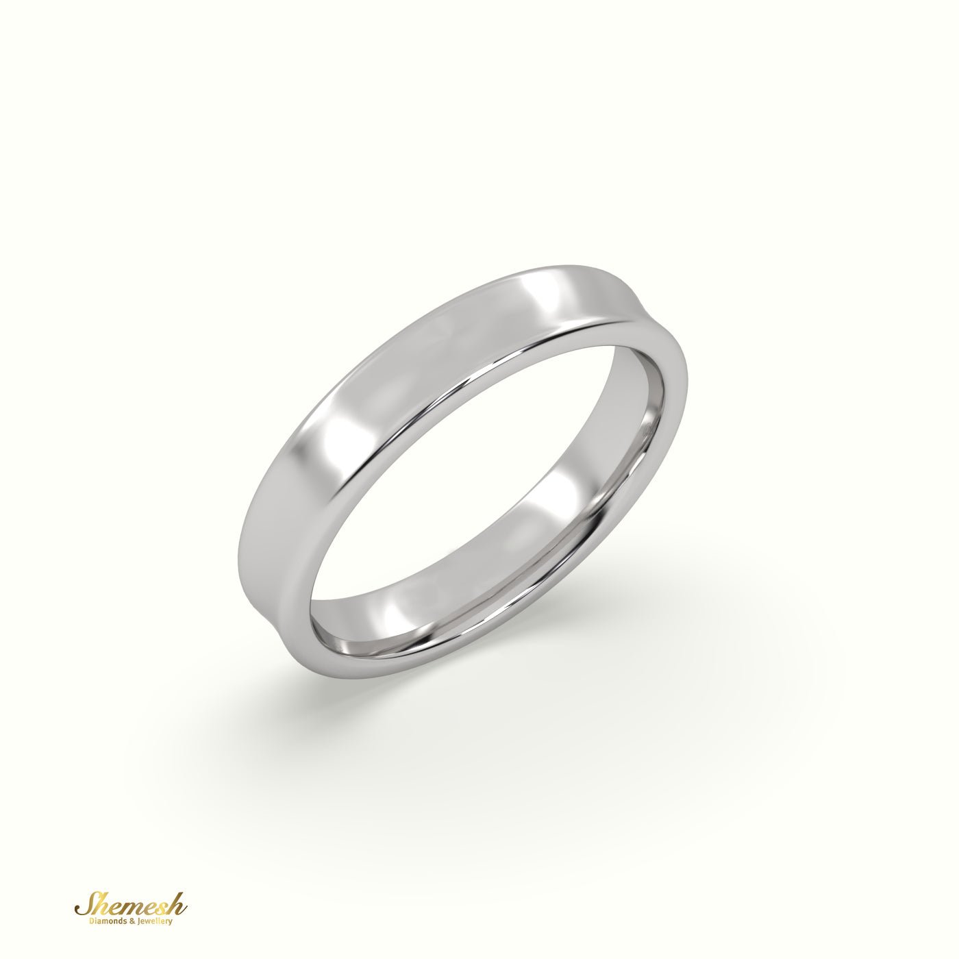 18K Gold Classic Women's Wedding Band - shemesh_diamonds