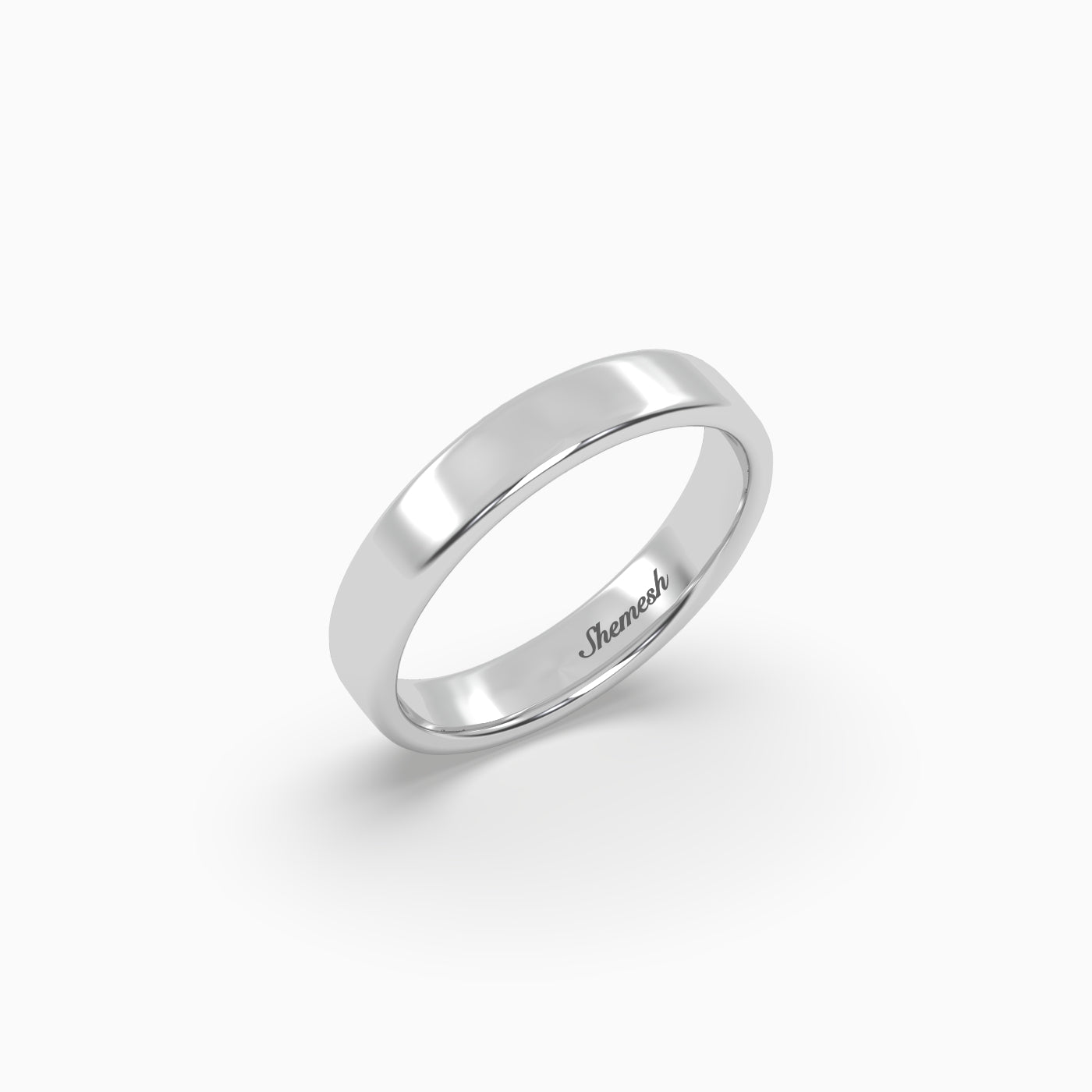 Comfort fit Classic Wedding band for women - shemesh_diamonds