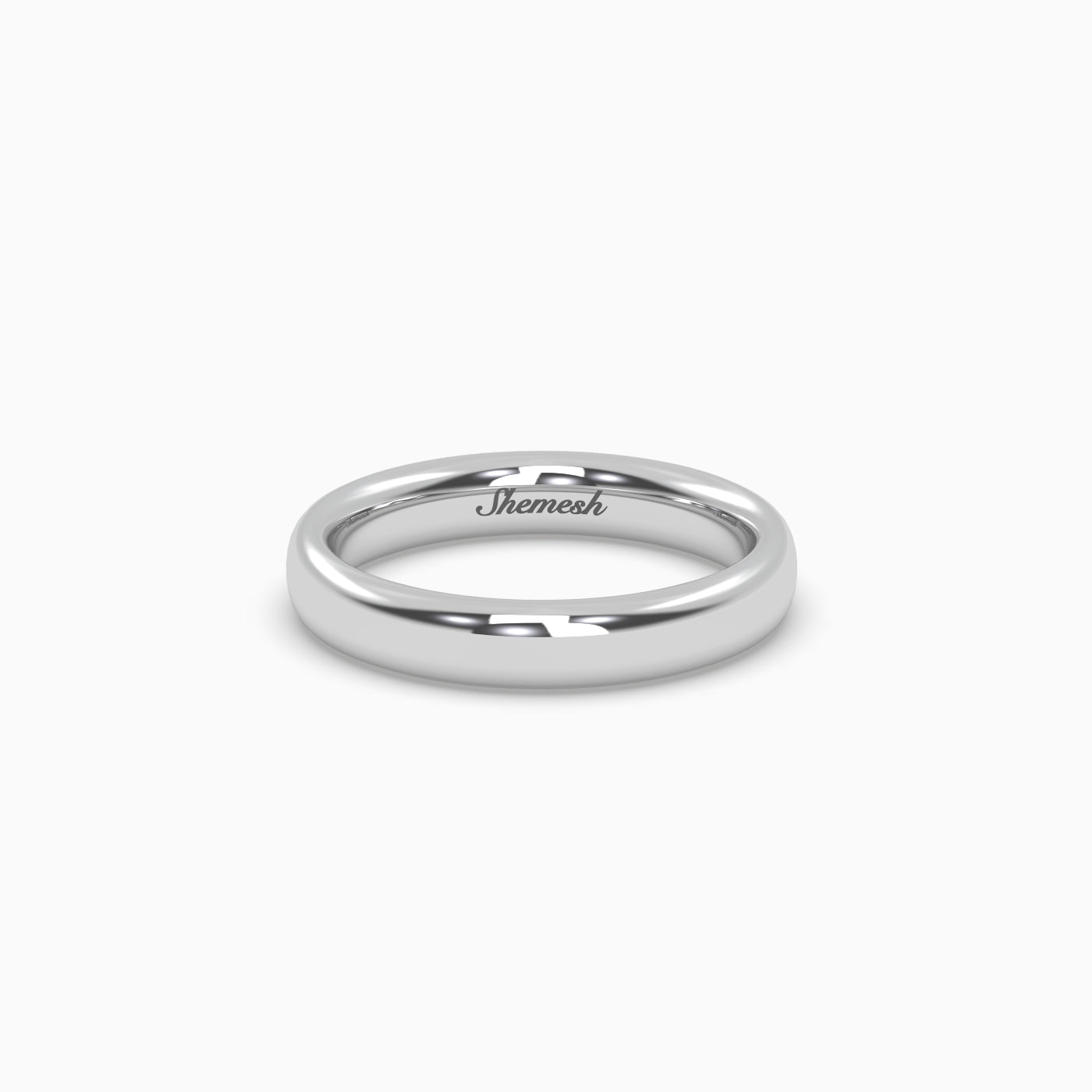 Chunky Hand Carved Classic Wedding Band - shemesh_diamonds