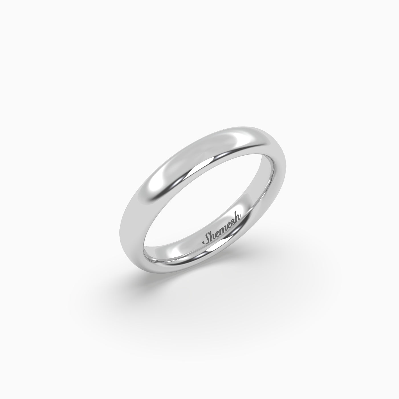 Chunky Hand Carved Classic Wedding Band - shemesh_diamonds