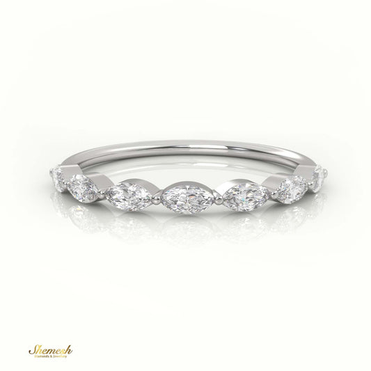 18K Gold Marquise Cut Diamond Designer Ring - shemesh_diamonds