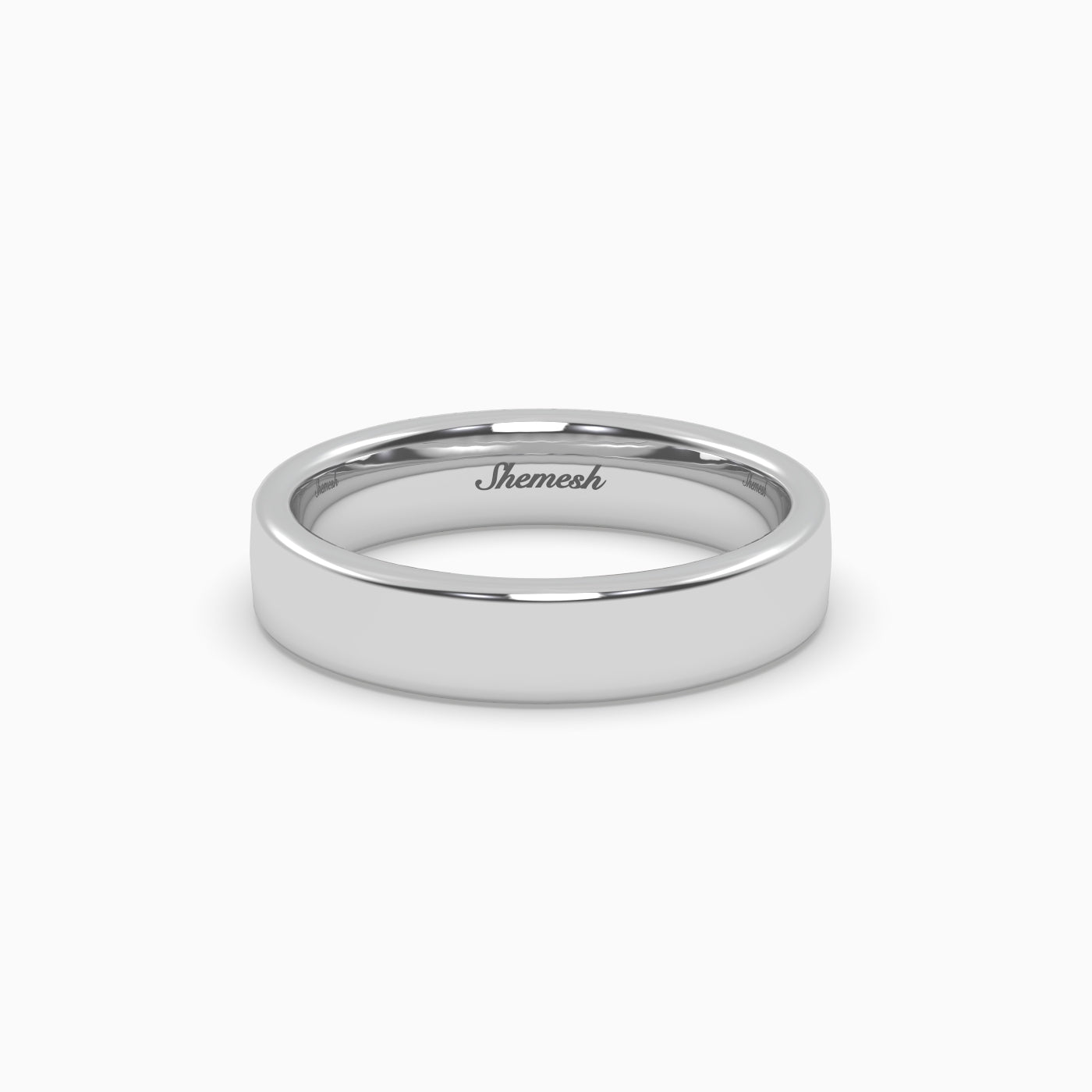 Comfort Fit Classic Wedding Band - shemesh_diamonds