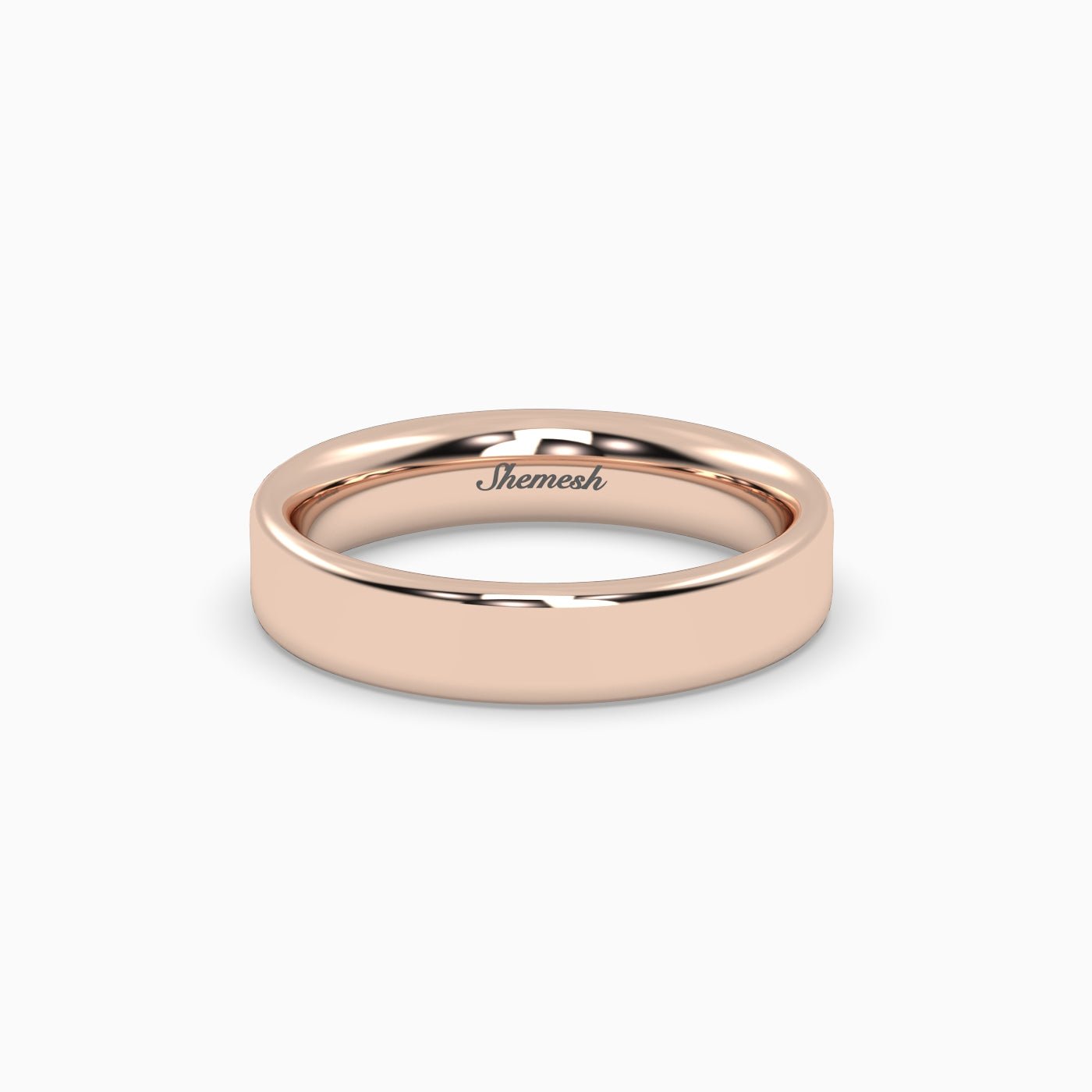 Copy of Comfort fit Classic Wedding band for women - shemesh_diamonds