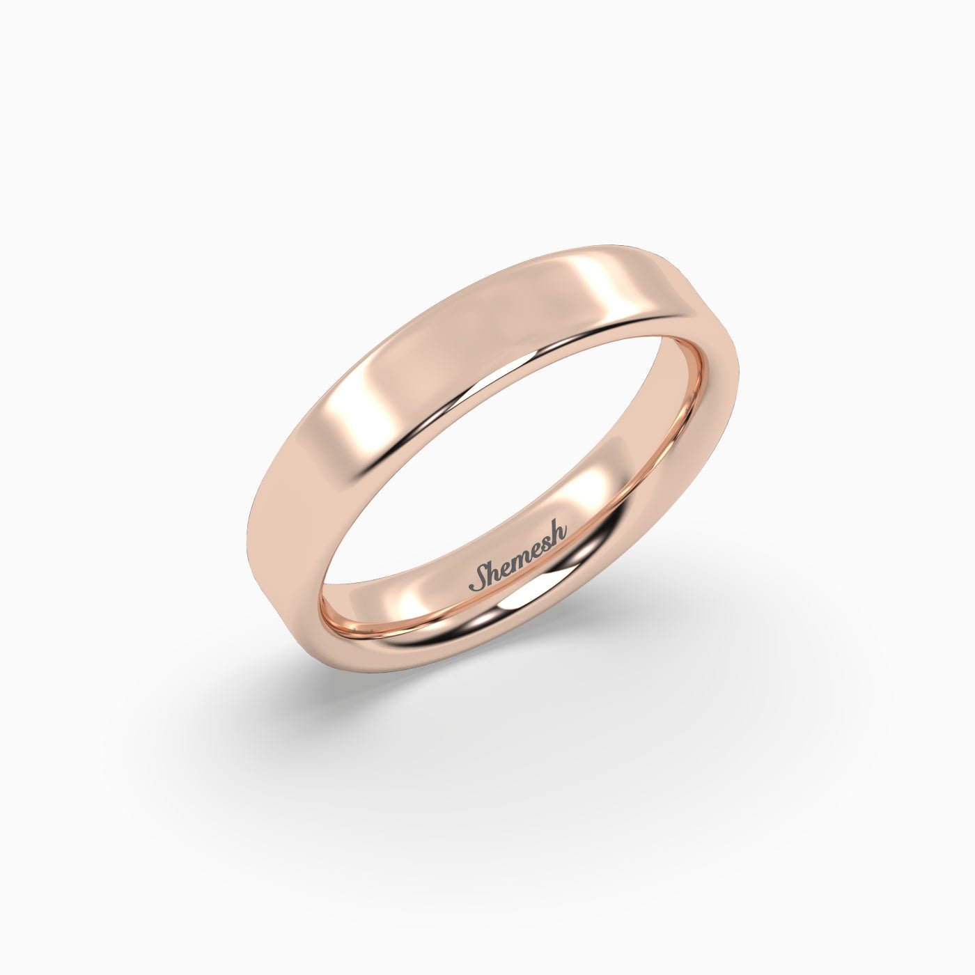 Copy of Comfort fit Classic Wedding band for women - shemesh_diamonds